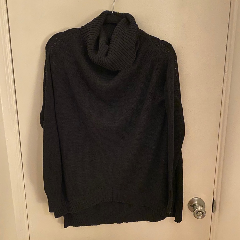 Fabulous black cowl neck sweater